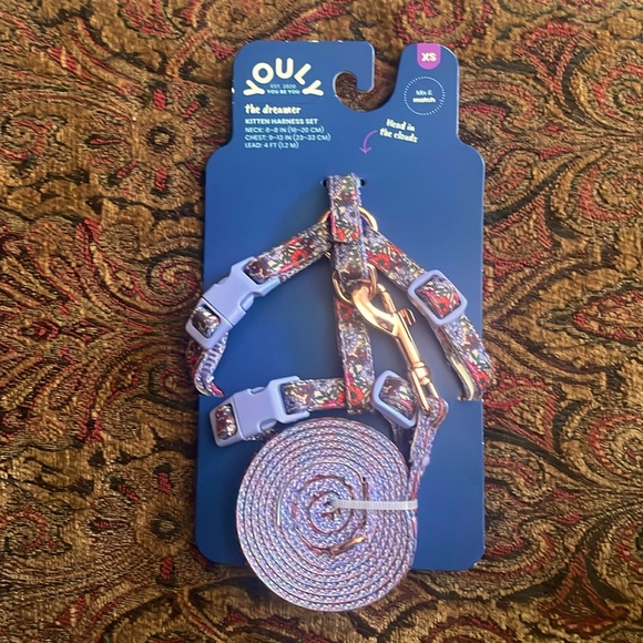 Youly, The Dreamer Kitten Harness Set, size XS - Picture 1 of 2